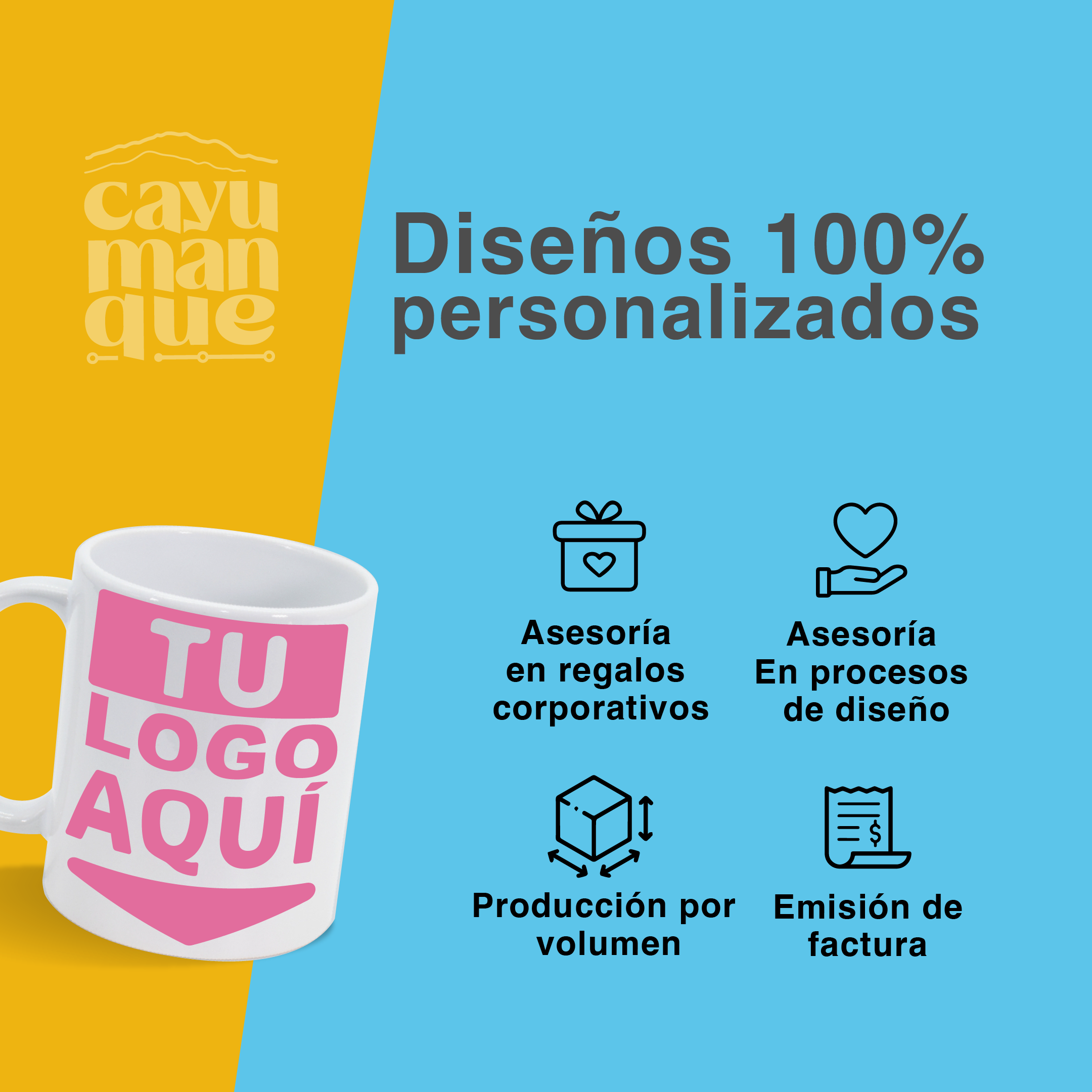 Diseños 100% Personalizados