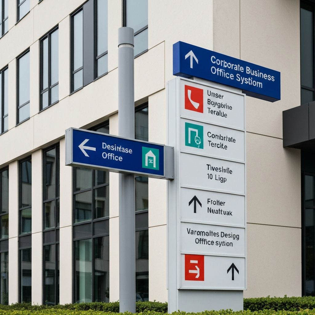 Letreros y Señalética